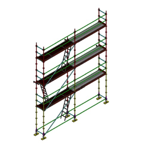 Comprar Andaime Multidirecional | MEKA 48 - 6m fachada - 7m altura 42 m2