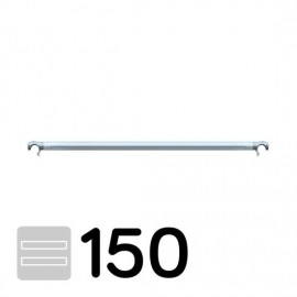 Barra horizontal de 150 cm para andaimes dobráveis ​​e torres móveis 2