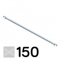 Barra diagonal 150 cms para andamios plegables