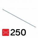 Barra diagonal 250 cms para andamios plegables