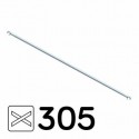 Barra diagonal 305 cms para andamios plegables