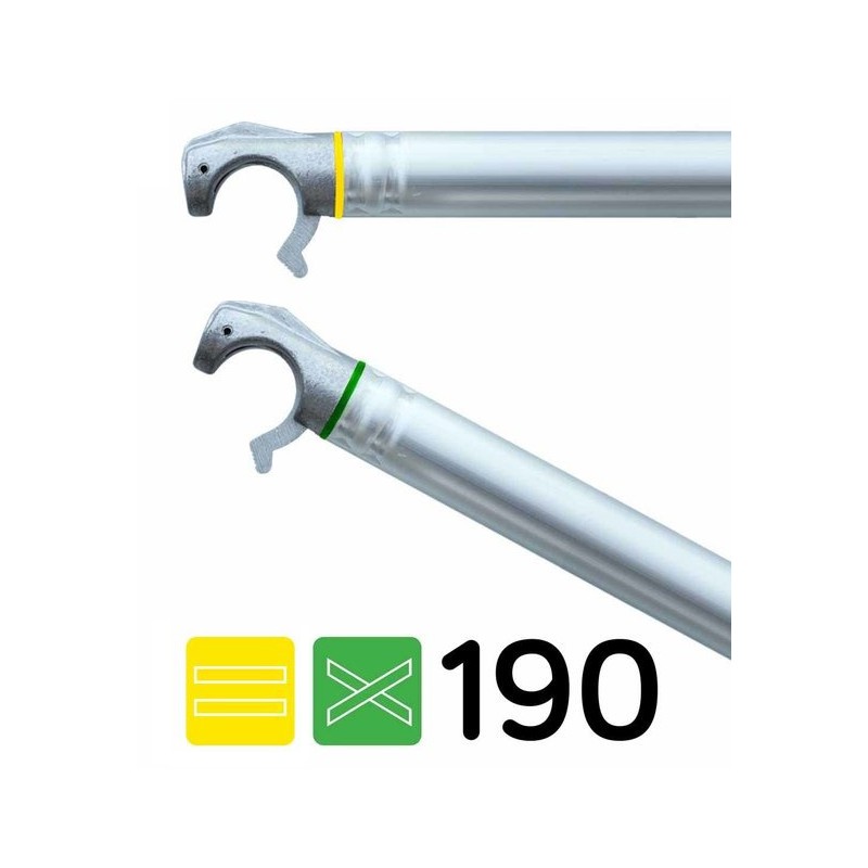 Andamios de aluminio homologados plegable 2 en 1 IBERANDAMIOS
