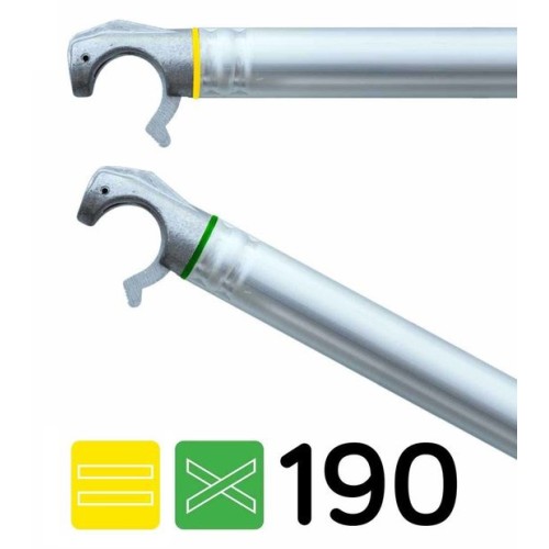 Andamios de aluminio homologados plegable 2 en 1 IBERANDAMIOS