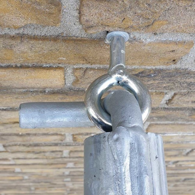 Conjunto de anclaje a pared 80 cms para andamios y torres de andamio