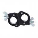 Grampo duplo NYLON de 51 mm para andaimes e torres de andaimes.