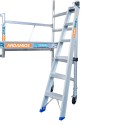 Escada de andaime dobrável de 5 degraus