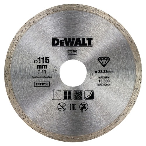 Disco diamantado para corte a seco com fio contínuo 115mm