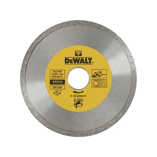 Disco diamantado para corte a seco com fio contínuo 125mm