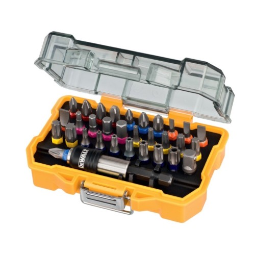 Juego de 32 puntas, Pz, Ph, Pl, Torx, Torx inviolables hexagonal y adaptador
