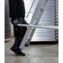 Escalera móvil de almacén 'Easy' 1x4 peldaños certificada con 5 años de garantía