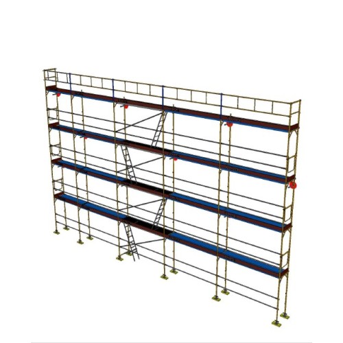 Andamio Modular Europeo | Andamio Dino 48 - 14m fachada - 126 m2