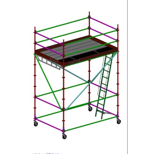 Comprar Andamio Multidireccional | MEKA 48 - 3m fachada - 4m altura 12m2