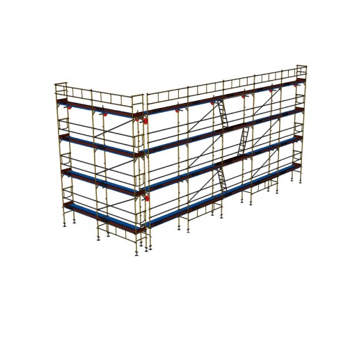 Andaime europeu Dino 48 - 15+6 metros de fachada - 168 m2