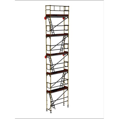 Andaime europeu Dino 48 - 2 metros de fachada - 27 m2