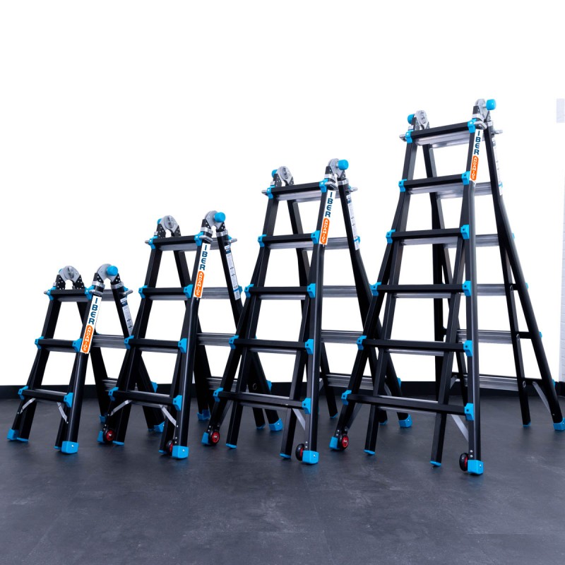 Escalera Multiladder telescópica IBERANDAMIOS 4x5 certificada