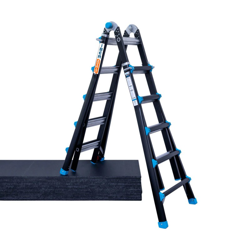 Escalera Multiladder telescópica IBERANDAMIOS 4x5 certificada