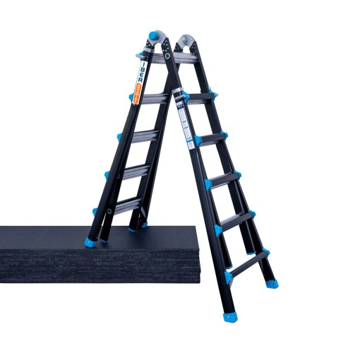 Escalera Multiladder telescópica IBERANDAMIOS 4x5 certificada