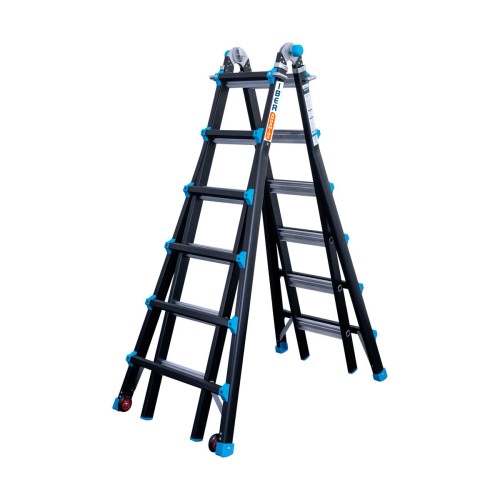 Escalera Multiladder telescópica IBERANDAMIOS 4x6 certificada