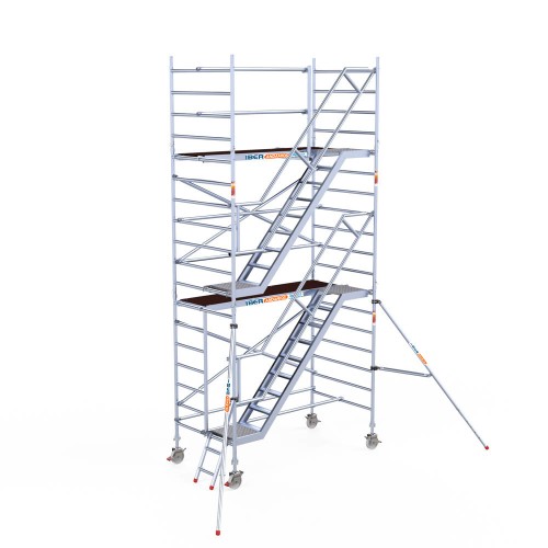 Torre de escada 135 x 250 x 6,2 m de altura de trabalho