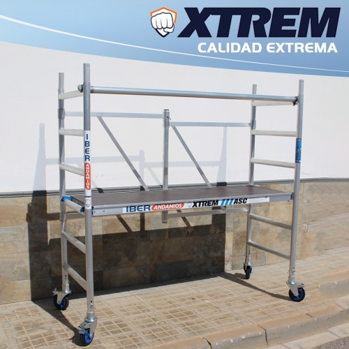 Andamio plegable XTREM 3 metros plataforma sin trampilla