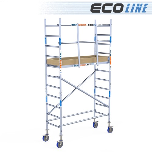 Torre Andamio Eco Light 75x190 - 4,20 m Altura de trabajo