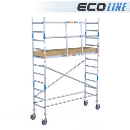 Torre de andaime Eco Light 75x250 - 4,20 m de altura de trabalho 2