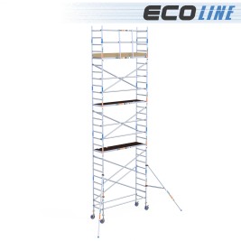 Torre de andaime Eco Light 75x250 - 9,20 m de altura de trabalho 2