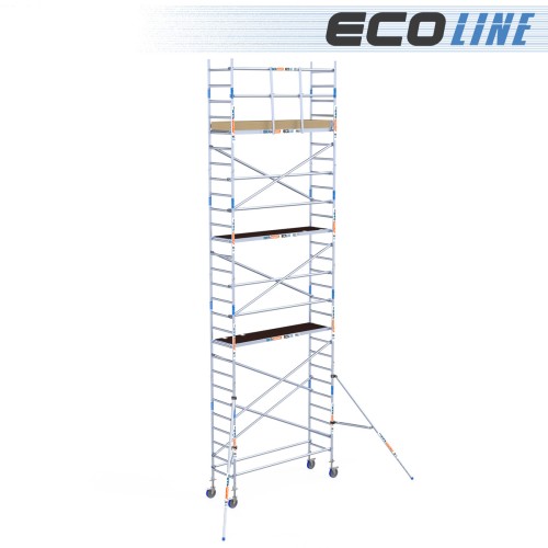 Torre Andamio Eco Light 75x250 - 9,20 m Altura de trabajo