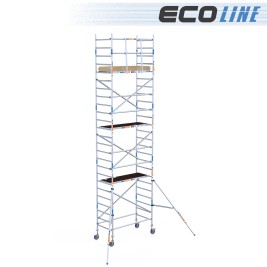 Torre de andaime Eco Light 90x190 - 8,20 m de altura de trabalho 2