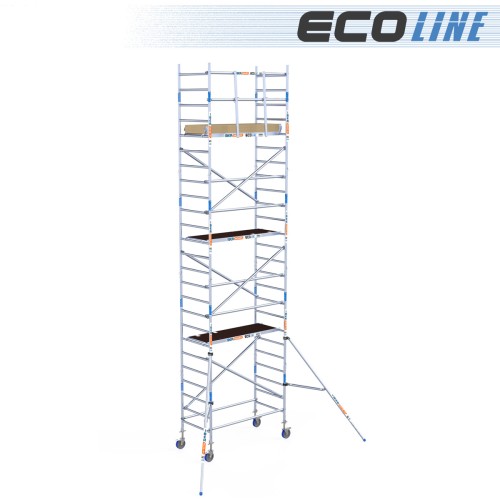 Torre Andamio Eco Light 90x190 - 8,20 m Altura de trabajo
