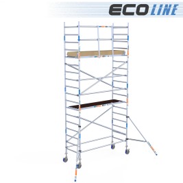 Torre de andaime Eco Light 90x250 - 6,20 m de altura de trabalho 2