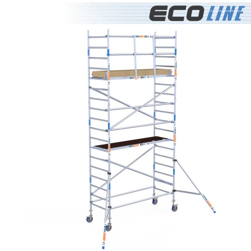 Torre Andamio Eco Light 90x250 - 6,20 m Altura de trabajo
