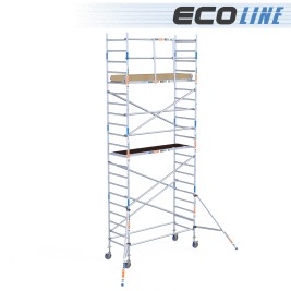 Torre de andaime Eco Light 90x250 - 7,20 m de altura de trabalho 2