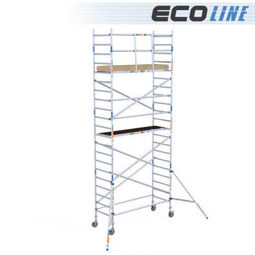 Torre Andamio Eco Light 90x250 - 7,20 m Altura de trabajo