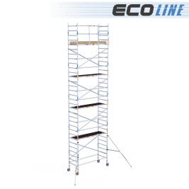 Torre de andaime Eco Light 90x250 - 10,20 m de altura de trabalho 2
