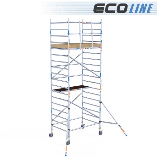Torre Andamio Eco Light 135x190 - 6,20 m Altura de trabajo