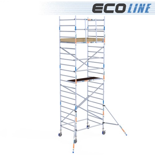 Torre Andamio Eco Light 135x190 - 7,20 m Altura de trabajo