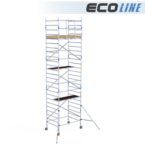 Torre Andamio Eco Light 135x190 - 8,20 m Altura de trabajo