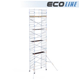 Torre Andamio Eco Light 135x250 - 11,20 m Altura de trabajo 2