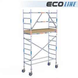 Torre de Andaime Eco EXTRA 75x190 - 4,20 m Altura de trabalho 2