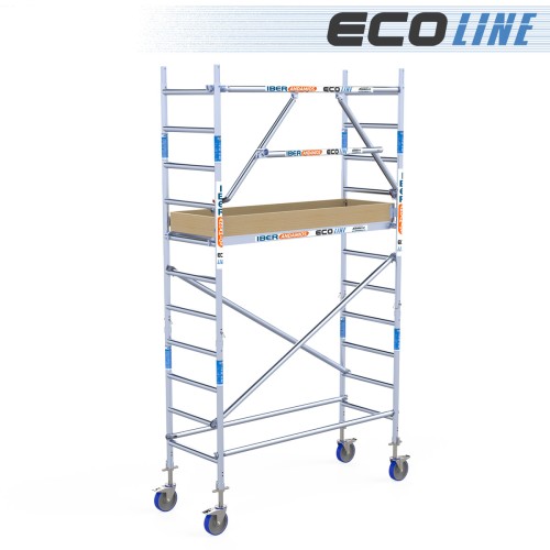 Torre Andamio Eco EXTRA 75x190 - 4,20 m Altura de trabajo