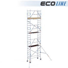 Torre de andaime Eco EXTRA 75x190 - 8,20 m de altura de trabalho 2