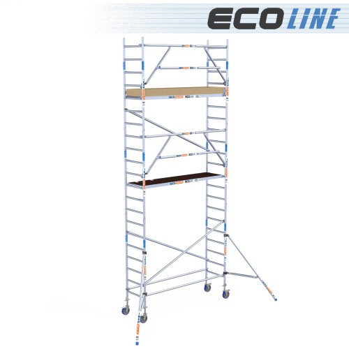 Torre Andamio Eco EXTRA 75x250 - 7,20 m Altura de trabajo