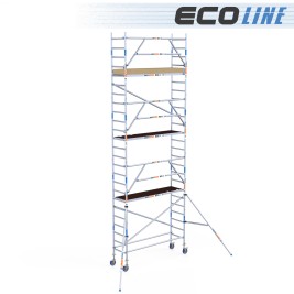 Torre de andaime Eco EXTRA 75x250 - 8,20 m de altura de trabalho 2