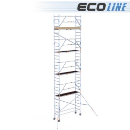 Torre de andaime Eco EXTRA 75x250 - 10,20 m de altura de trabalho 2
