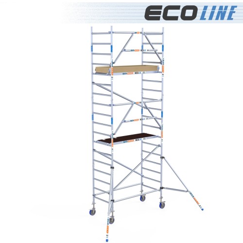 Torre Andamio Eco EXTRA 90x190 - 6,20 m Altura de trabajo