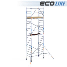 Torre de Andaime Eco EXTRA 90x190 - 7,20 m Altura de trabalho 2