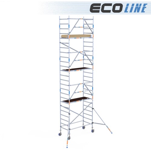 Torre Andamio Eco EXTRA 90x190 - 8,20 m Altura de trabajo