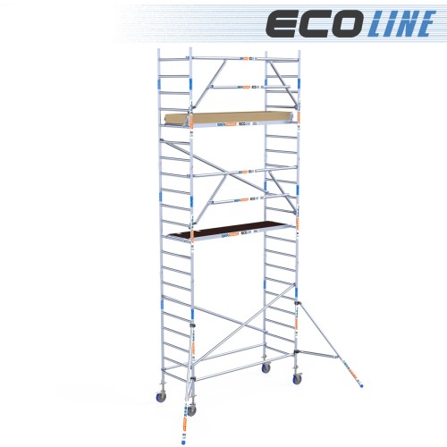 Torre Andamio Eco EXTRA 90x250 - 7,20 m Altura de trabajo