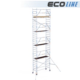 Torre de andaime Eco EXTRA 90x250 - 10,20 m de altura de trabalho 2